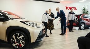 Pierwsza Toyota Aygo X wyprodukowana w fabryce Toyoty w Czechach